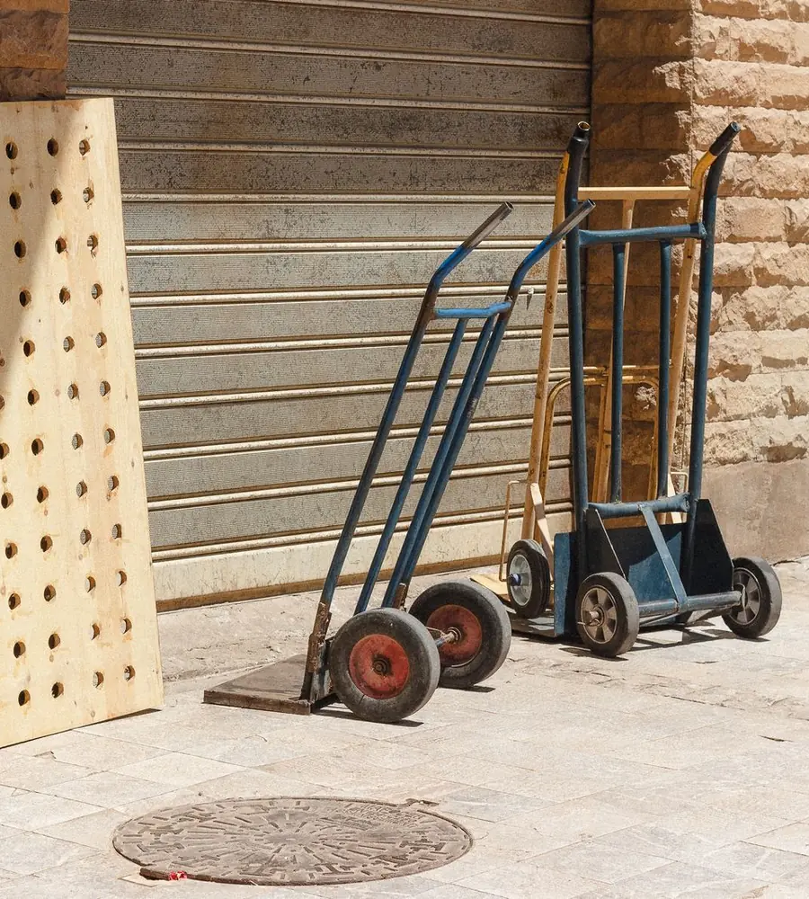 Zorras metálicas de cargue